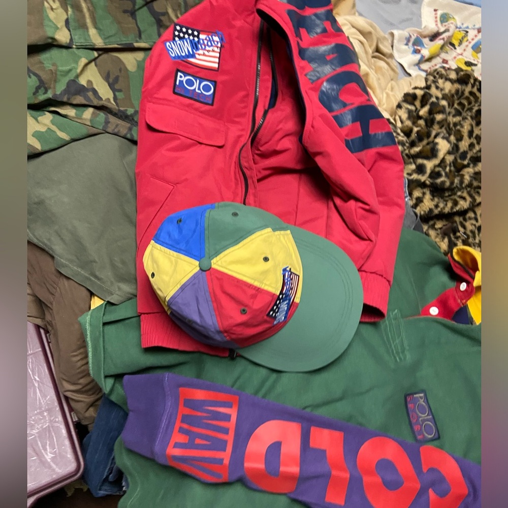 Snow Beach Bundle medium VEST large COLD Wave HOODIE and small/medium Hat 🧢